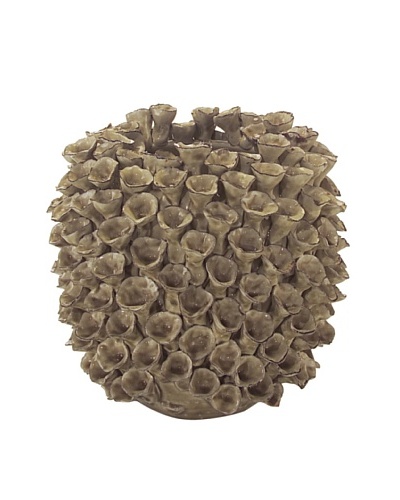 John-Richard Collection Corals Vase, Green Ice