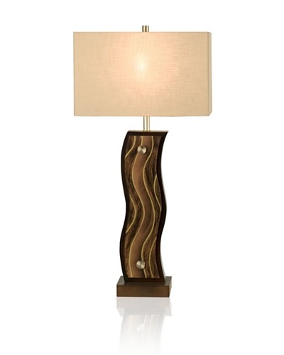 Jon Gilmore Copper Creek Table Lamp [Rootbeer/Multi]