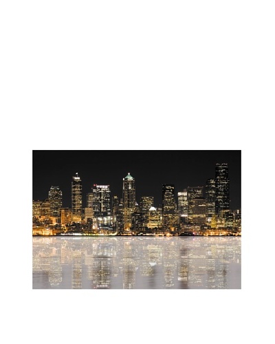 Jordan Carlyle Reflective City on Canvas