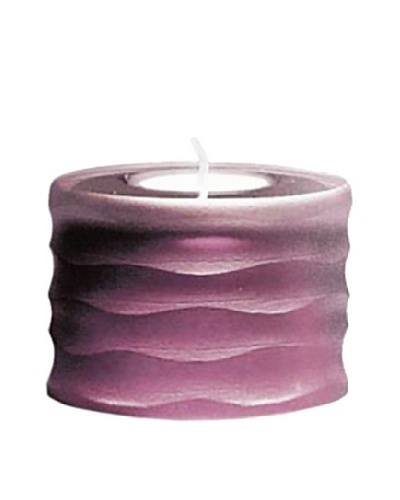 Jozefina Art Glass Kama Tea Light, Amethyst