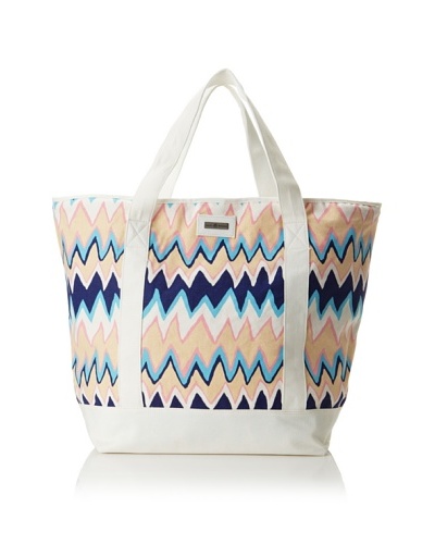 Julie Brown Medium Tote Bag with Cooler Lining [Blue Charlie]