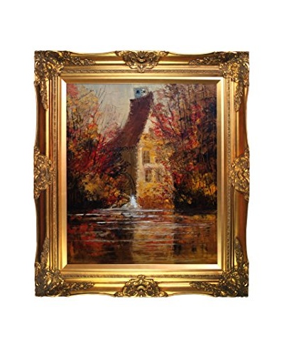 Justyna Kopania Old Mill II Framed Giclée on Canvas