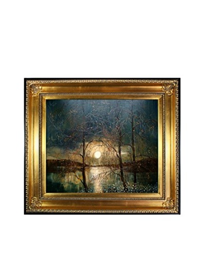 Justyna Kopania Moon (Reflections) II Framed Giclée on Canvas