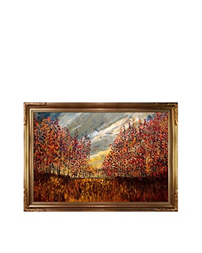 Justyna Kopania Autumn (Landscape) Framed Giclée on Canvas