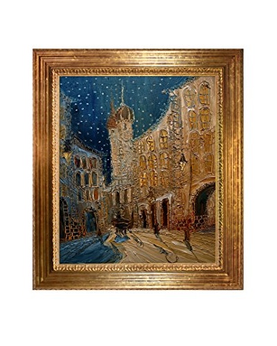 Justyna Kopania Old Town Framed Giclée on Canvas