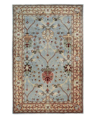 Kabir Handwoven Rugs Wonders of the World Rug [Blue Multi]