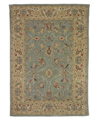 Kabir Handwoven Rugs Wonders Select Rug, Sage Multi, 5' 3 x 7' 6