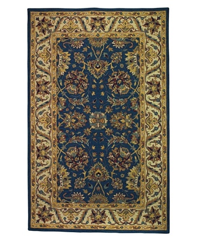 Kabir Handwoven Rugs Soumak Rug [Navy Multi]