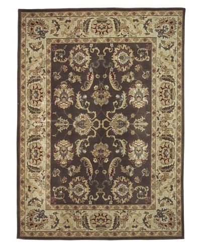 Kabir Handwoven Rugs Wonders Select Rug, Brown Multi, 5′ 3″ x 7′ 6″