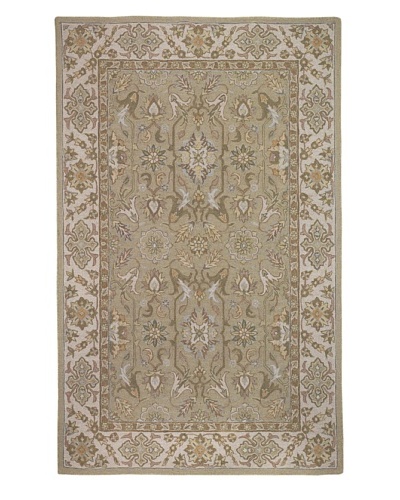 Kabir Handwoven Rugs Soumak Rug [Taupe Multi]