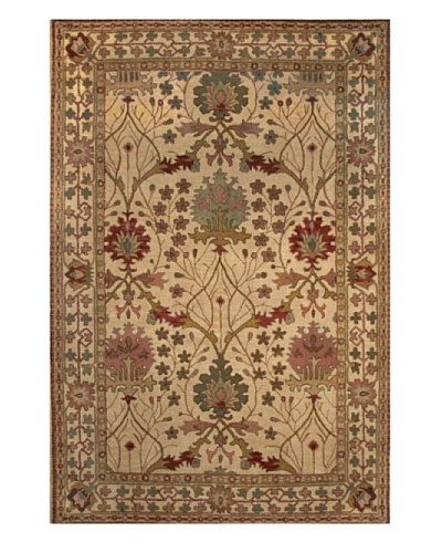 Kabir Handwoven Rugs Wonders of the World Rug [Beige Multi]