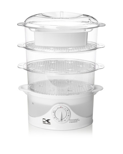 Kalorik Food Steamer, White