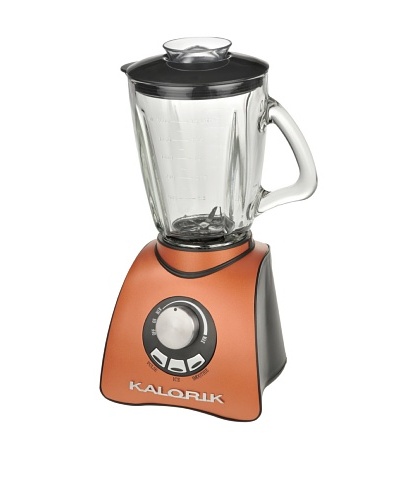 Kalorik 500-Watt Electronic-Speed Blender with 50-Oz. Glass Jar, Aztec Copper