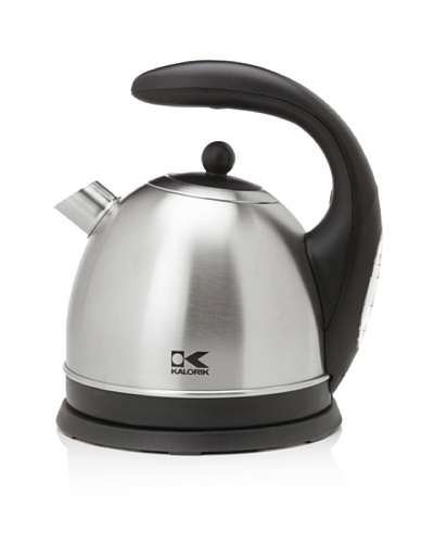 Kalorik Cordless 57-Oz. Dome-Shaped Jug Kettle, Stainless Steel