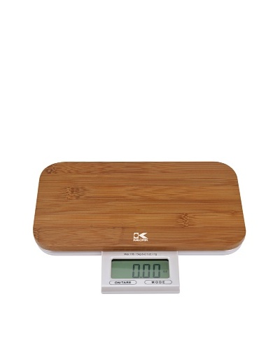 Kalorik Electronic Bamboo Kitchen Scale