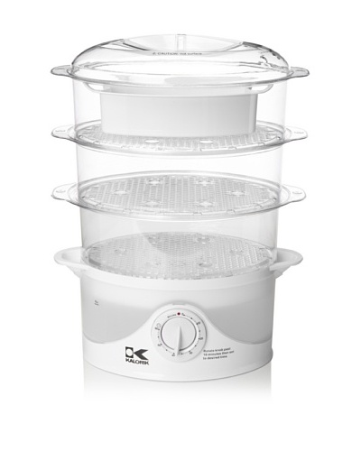 Kalorik Food Steamer, WhiteAs You See