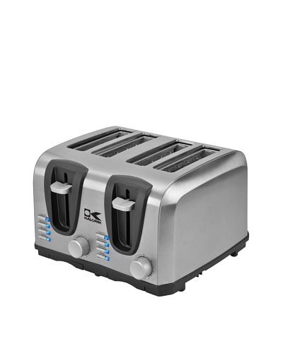 Kalorik 4-Slice Stainless Steel Toaster