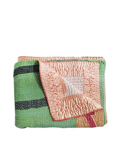 Kantha Collection Vintage Kantha Throw, Multi