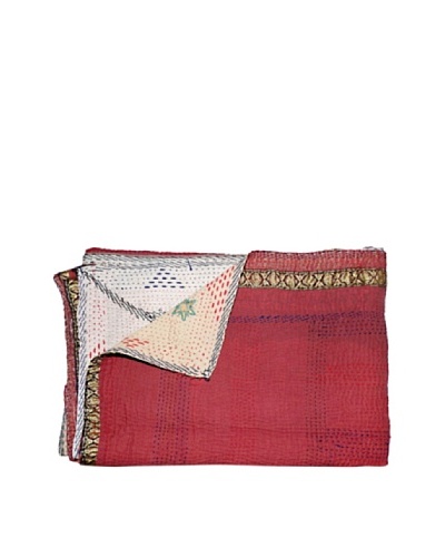 Kantha Collection Vintage Kantha Throw, Multi