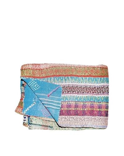 Kantha Collection Vintage Kantha Throw, Multi