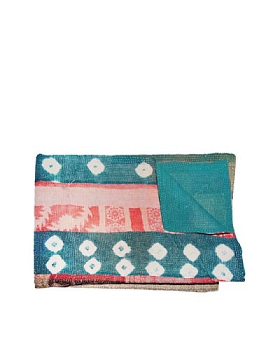 Kantha Collection Vintage Kantha Throw, Multi