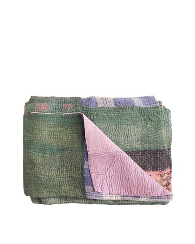 Kantha Collection Vintage Kantha Throw, Multi