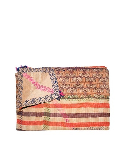 Kantha Collection Vintage Kantha Throw, Multi