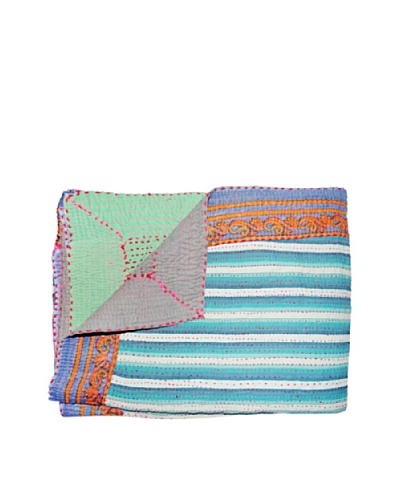 Kantha Collection Vintage Kantha Throw, Multi