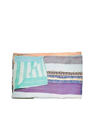 Kantha Collection Vintage Kantha Throw, Multi