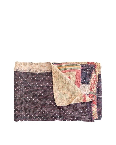 Kantha Collection Vintage Kantha Throw, Multi