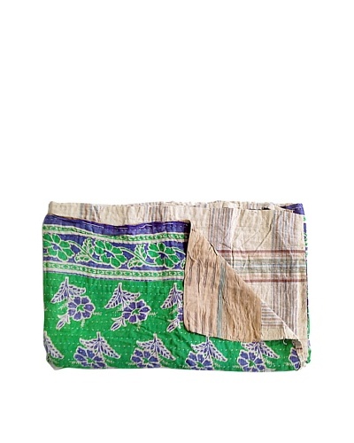 Kantha Collection Vintage Kantha Throw, Multi