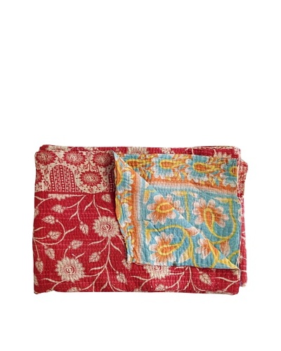 Kantha Collection Vintage Kantha Throw, Multi