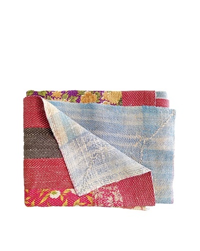 Kantha Collection Vintage Kantha Throw, Multi