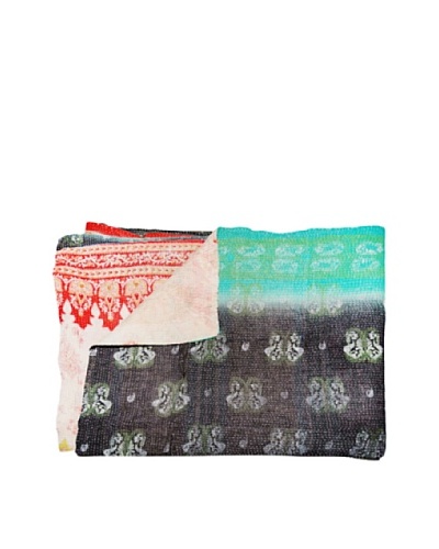 Kantha Collection Vintage Kantha Throw, Multi