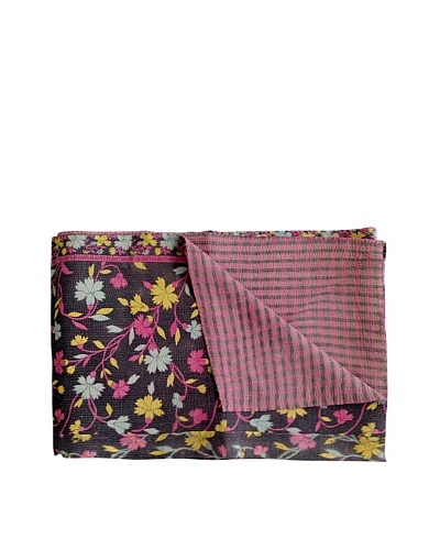 Kantha Collection Vintage Kantha Throw, Multi