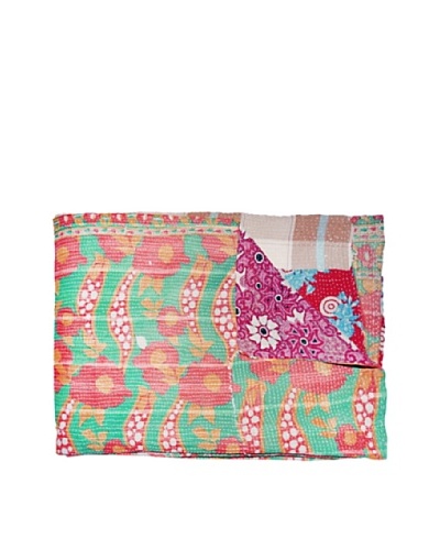 Kantha Collection Vintage Kantha Throw, Multi