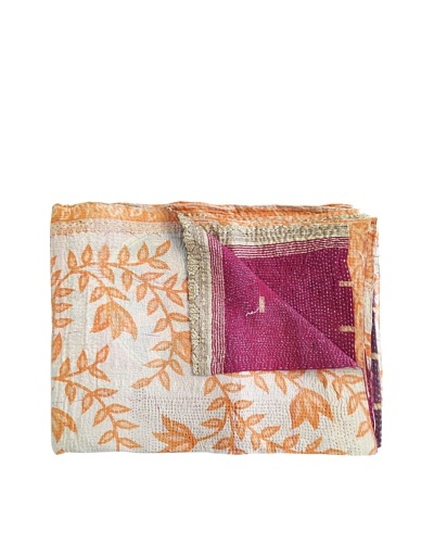 Kantha Collection Vintage Kantha Throw, Multi