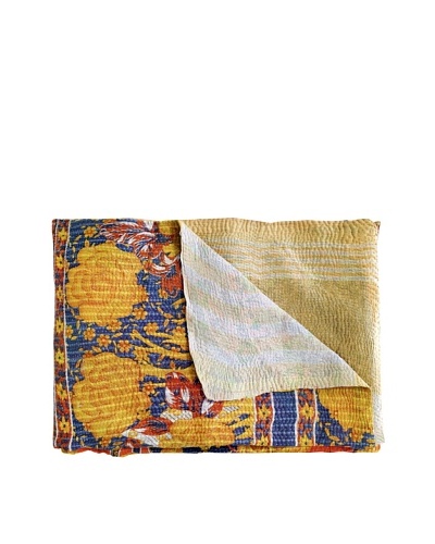 Kantha Collection Vintage Kantha Throw, Multi