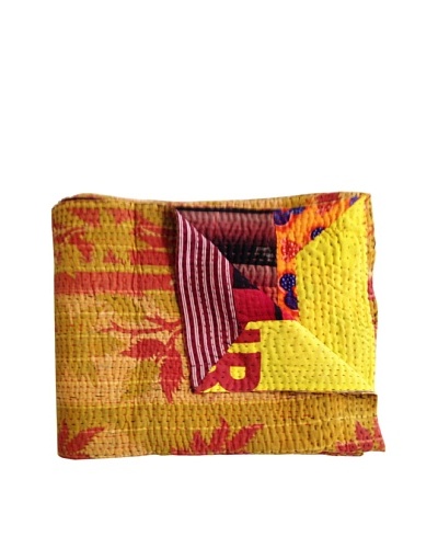 Kantha Collection Vintage Kantha Throw, Multi