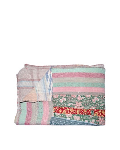 Kantha Collection Vintage Kantha Throw, Multi