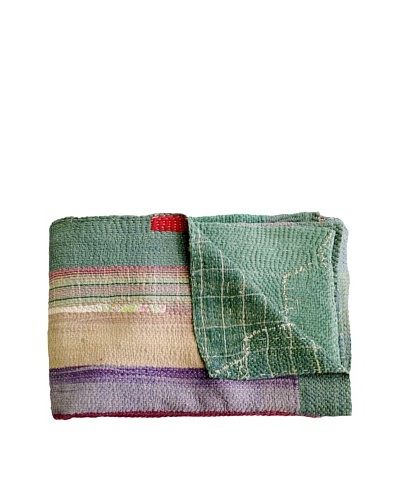 Kantha Collection Vintage Kantha Throw, Multi