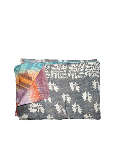 Kantha Collection Vintage Kantha Throw, Multi