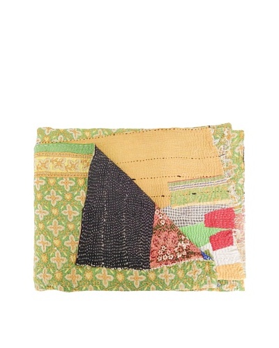 Kantha Collection Vintage Kantha Throw, Multi