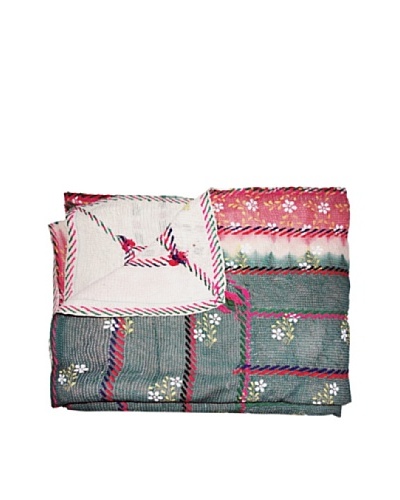 Kantha Collection Vintage Kantha Throw, Multi