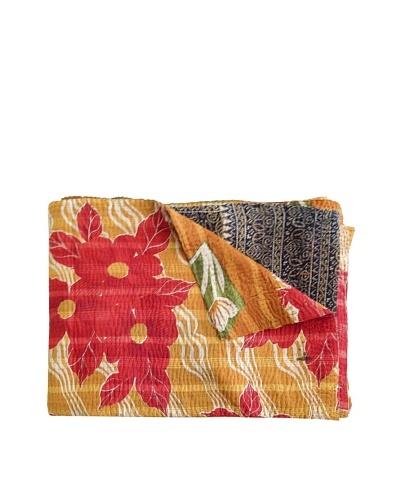 Kantha Collection Vintage Kantha Throw, Multi