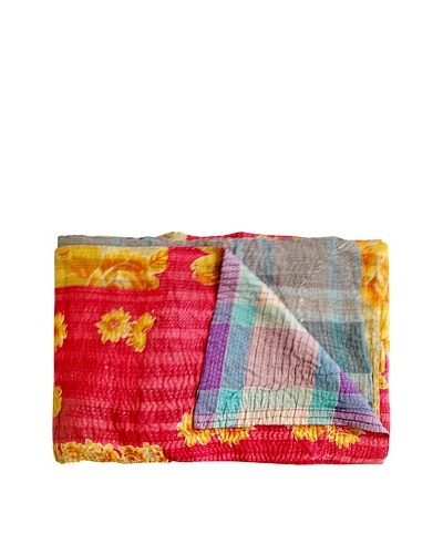 Kantha Collection Vintage Kantha Throw, Multi