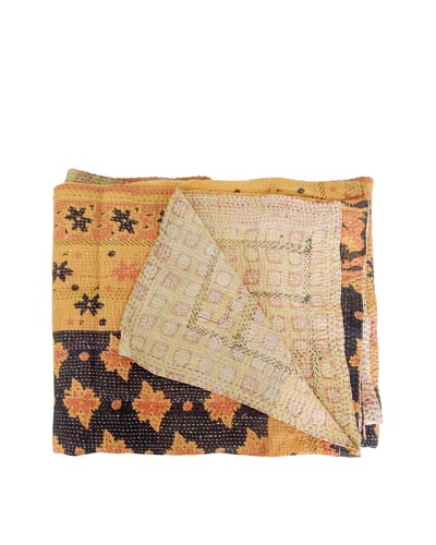 Kantha Collection Vintage Kantha Throw, Multi