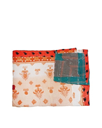 Kantha Collection Vintage Kantha Throw, Multi