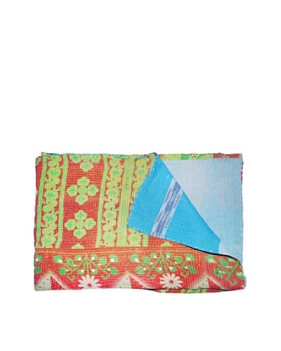 Kantha Collection Vintage Kantha Throw, Multi