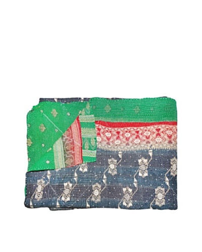 Kantha Collection Vintage Kantha Throw, Multi